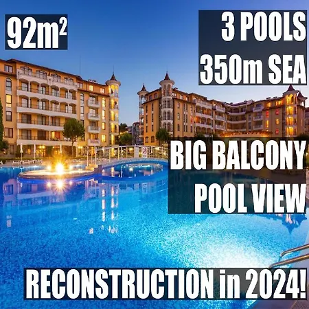 Apartment Bella - 3 Pools, 2 Bedrooms & 2 Bathrooms Slantschew brjag